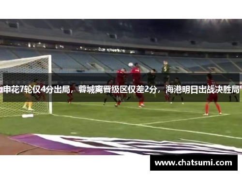 申花7轮仅4分出局，蓉城离晋级区仅差2分，海港明日出战决胜局